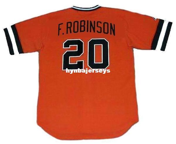 

custom frank robinson stitched 1970 throwbacks baseball jersey retro mens jerseys shirt, Blue;black