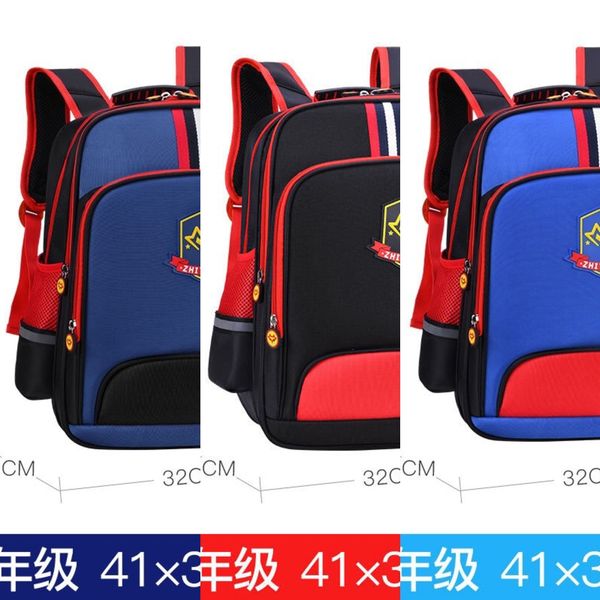

primary school student male large capacity children schoolbag year 16 grade ridge relief british style schoolbag