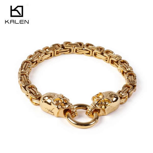 

punk 21.5cm длинне еѬепа бѬале дл мђжин из неѬжавеей али живон dragon charm ви, Golden;silver