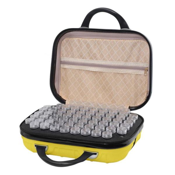 

132 bottles diamond painting box embroidery kit beads handbag jewelry container home furnishing essential supplies
