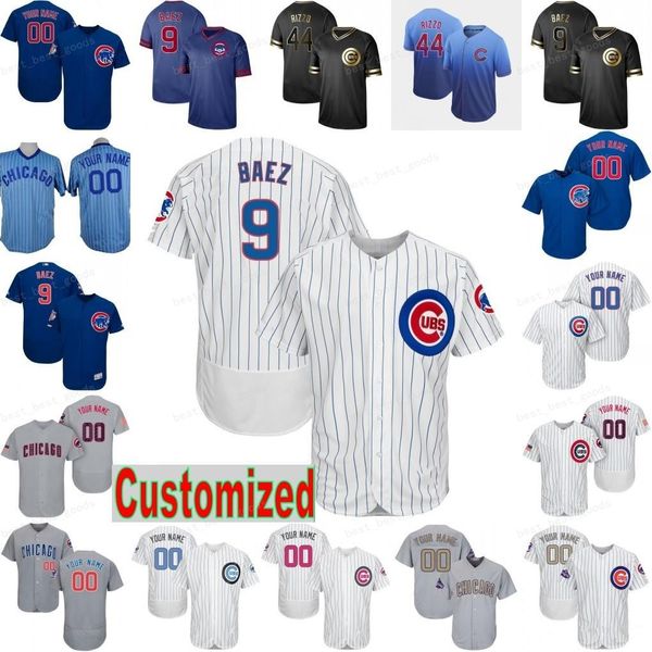 

Chicago cu tom cub jer ey javier baez 9 anthony rizzo kri bryant kyle chwarber will on contrera david bote jon le ter ba eball jer ey