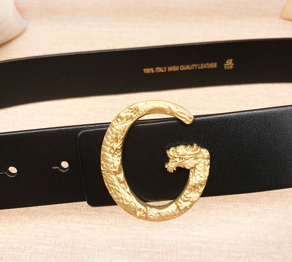 

2019 ciartuar fashion belt for men women belt quality genuine leather cowskin trousers g buckle gold copper buckle ing, Black;brown