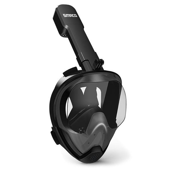 

underwater anti fog scuba diving mask and 180 view full face snorkeling mask silicone snorkel for diving snorkel