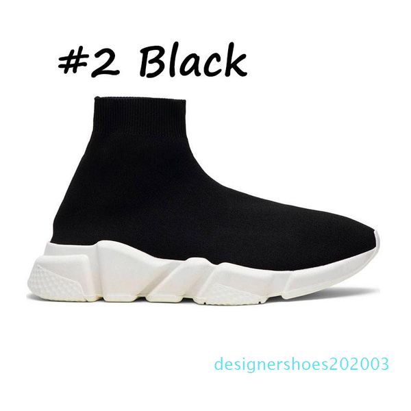 

2020 designer speed trainer casual of triple socks flat fashion navy bule black pink mens womens sports sneakers fashion size 36-45 d03