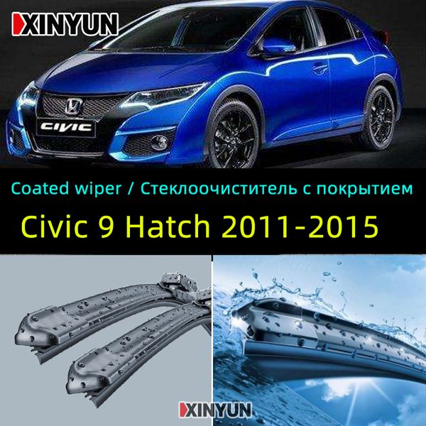 

coated wiper front wiper blades for (ix 9) hatchback [2011-2015] model 2012-2019 windshield windscreen front window