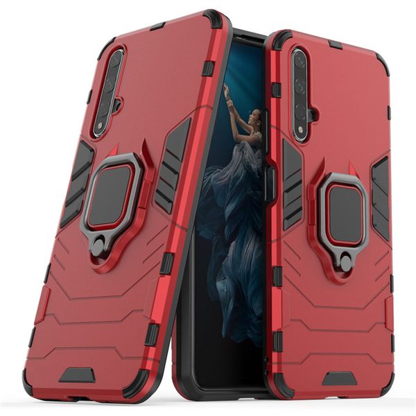 

huawei mate20 mate20pro mate20x mate20 lite p20 p30pro case armor panther phone magnetic bracket cover ring buckle anti-fall shell
