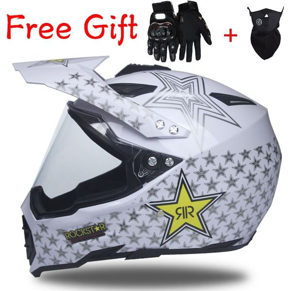 

the man women winter casco capacete motorcycle racing helmet motorcross off road helmet dot approved helmets with visor