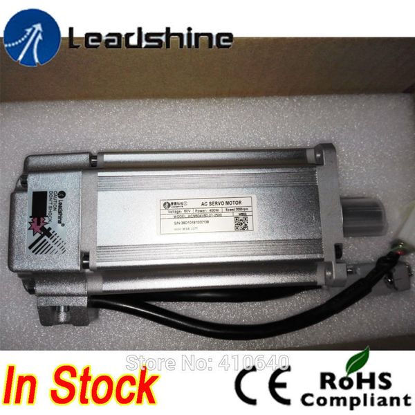 

leadshine acm604v60 400w brushless ac servo motor with 2500-line encoder and 4,000 rpm speed ing
