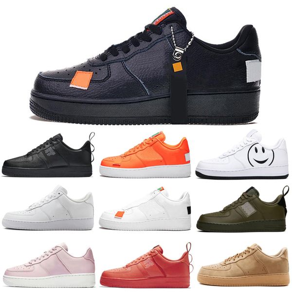 

casual shoes orange triple black white olive volt designer shoes skateboarding women mens trainers 1 one sports sneakers sale
