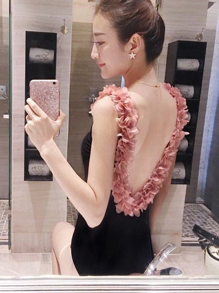 

Vieeoea e women flower wimwear one piece wim clothing 2019 ummer korean fa hion backle prince wimwear ggo 022