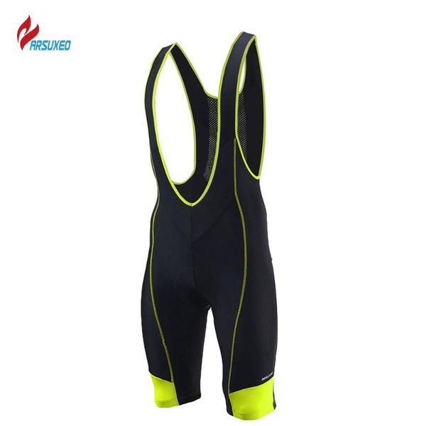 

arsuxeo 2020 cycling bib shorts bike bicycle cycling bib tights men 4d coolmax pad jersey clothes tights pad