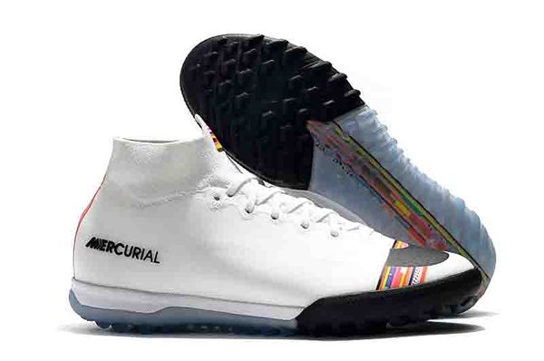 

2019 mens women soccer shoes superflyx 360 elite ic tf35-45 indoor soccer cleats mercurial superfly vi 360 football boots scarpe da calcio