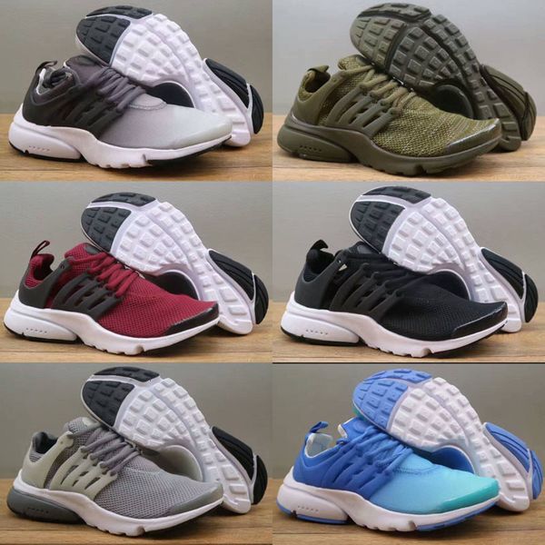 

кроссовки presto br qs женские мужские тройной белый черный дышать жадный oreo желтый красный синий кроссовки спорт 36-46