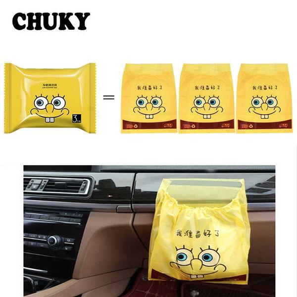 

chuky 15pcs car disposable waterproof trash bags for megane 2 3 duster captur clio qashqai j11 tiida kia rio ceed