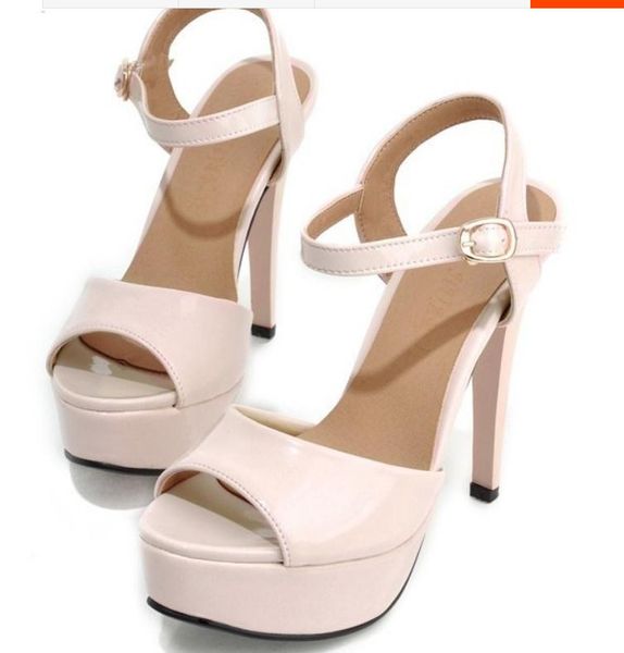 

2019 women's sandals in summer with new style high heel fine heel@04, Black