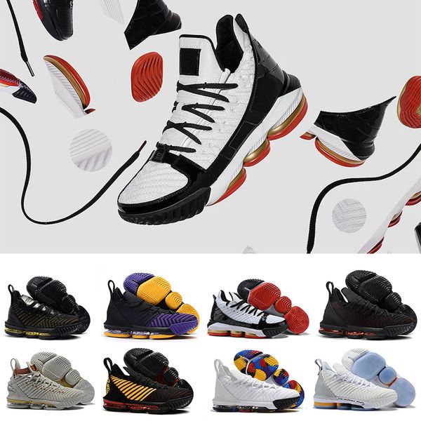 

2019 Lebron 16 Equality Away Home pack Джеймс Фреш Суперброн Мужская обувь Ремикс 16-каратного черного золота Спортивные кроссовки chaussures