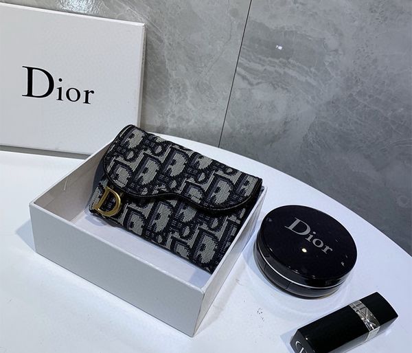 

2020 новый пакет карт дизайнерский кошелек женский кошелек и мужской кошелек дизайнерские клатчи бренд классический 13см, Black