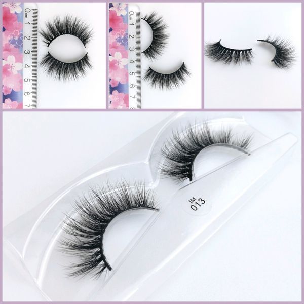 

Hand Made 3D Норковые ресницы 15-18mm Natural Long Strip Индивидуальные Sexy Ложные Ресницы лучше мн