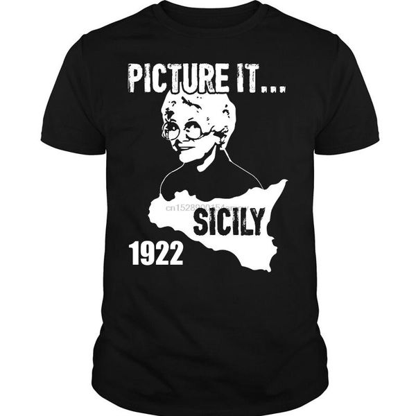 

picture it t shirt sophia petrillo sicily 1922 t shirt(2, White;black