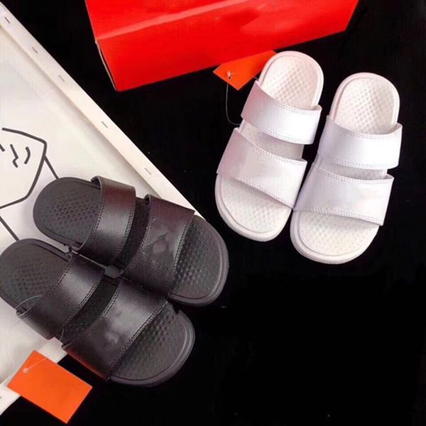 

women men slippers summer shoes plus size club sandals double black white sportswear flat heel shoes flip flops beachwear sell 0147