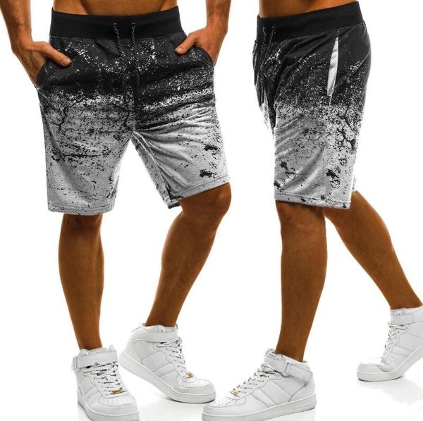 

2020 summer casual shorts mens joggers trousers fashion elastic waist beach shorts pants size m-3xl available, White;black