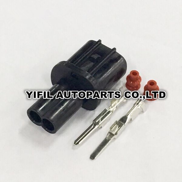 

5/10/20/50/100pcs/lot 2 pin/way male automotive abs sensor plug connector for 6189-0706 car