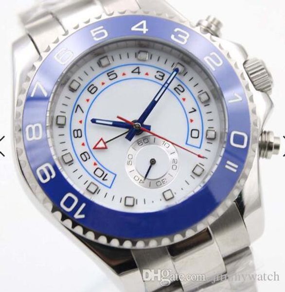 

wise choice mens watch white dial 44mm automatic mechanical rotatable ceramic bezel sapphire glass outdoor men watches, Slivery;brown