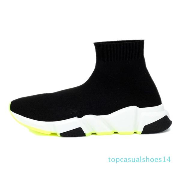 

fashion designer shoes speed coach socks shoes men and women triple black white red flash volts runner casual shoes 14t