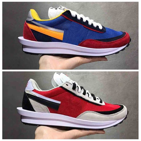 

2018 под прикрытием x Sacai af1 LDV вафельный гонщик запустить обуви Рассвет тренеры мужс