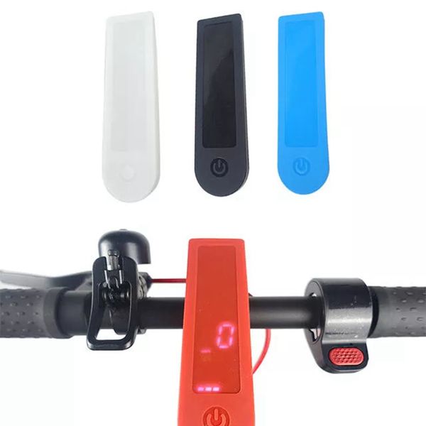 

bikight led display silicone sleeve for xiaomi m365 electric scooter waterproof dirt-resistant panel cover scooter accessories