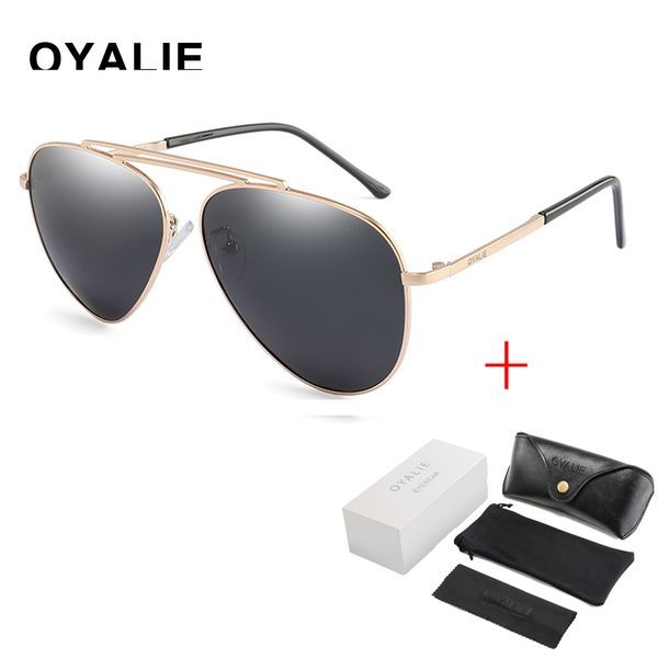 

oyalie new sunglasses men eyewear outdoor sun glasses for women pilot driving uv400 oculos gafas, White;black