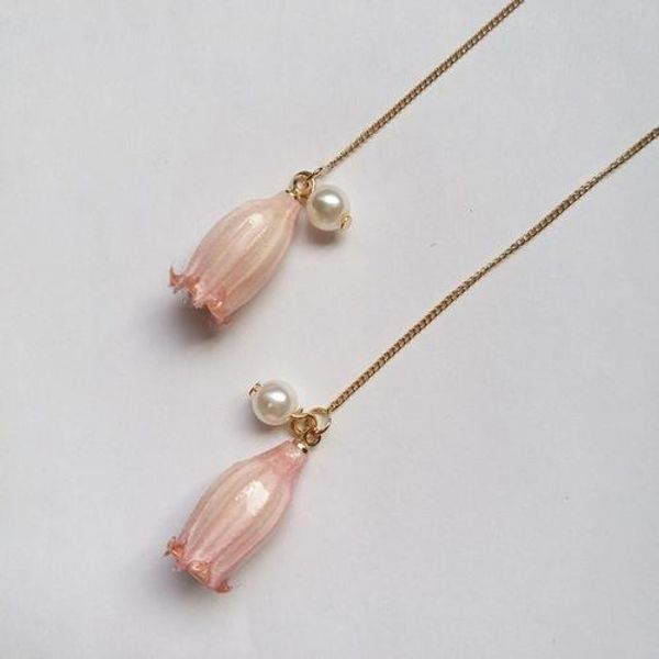 

14k позолоченный прессованные цветок серьги мода ручной имитация pearl изысканный модные серьги для женщин 2020, Silver