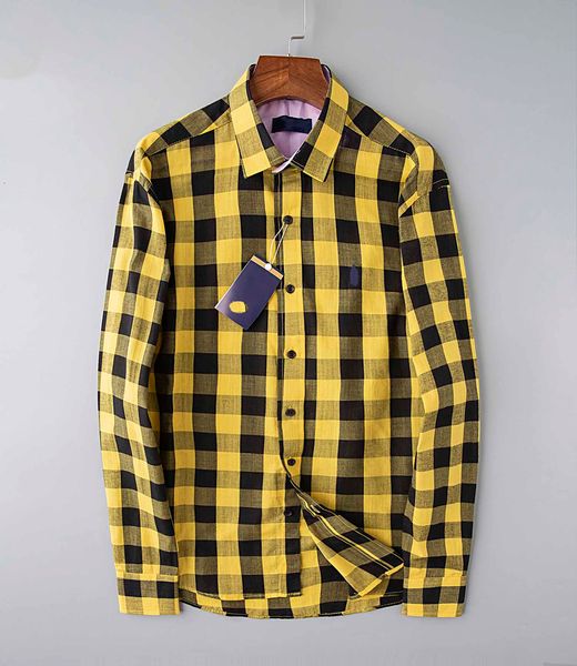 

ralph fashion lauren mens designer dress shirts luxury trend brand shirts street fashion classic plaid casual cotton shirt, White;black