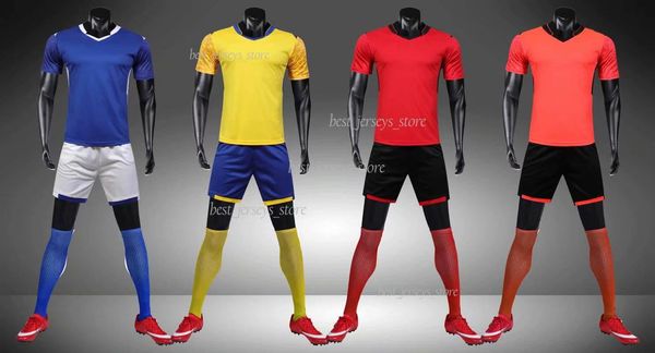 

Football Suit Men's Suit Printed Football Training Suit Short-sleeved Coat Short-sleeved Coat + Short Pants for Summer Matches 193