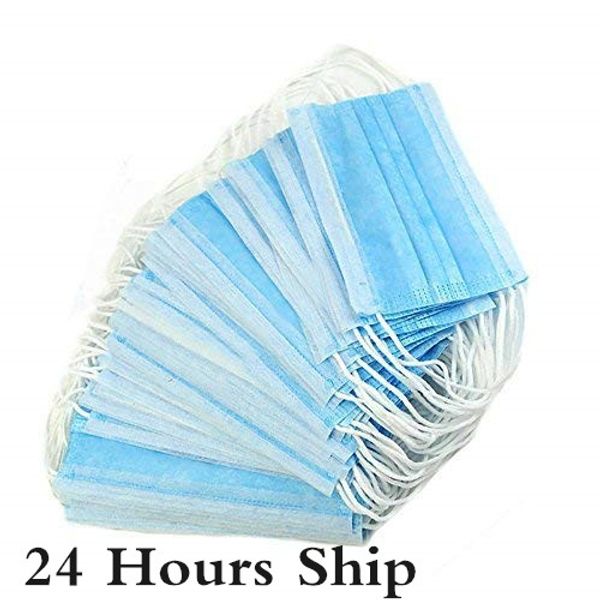 

одноразовые крышка рот, 3-слойная пыли маска защитная одноразовая маска крышка