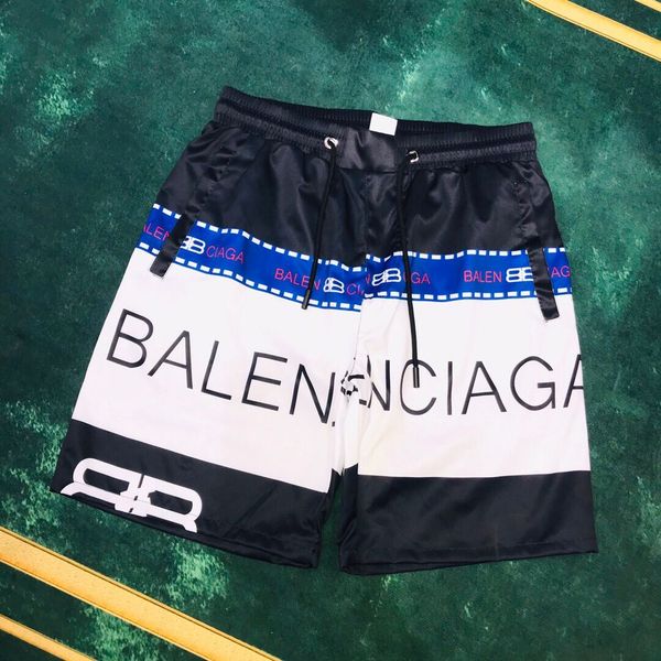 

топ дизайнер мужские летние шорты брюки б случайные мужчины шорты мужские 2020 роскошь дизайнер одежда брюки плюс размер письмо, Black