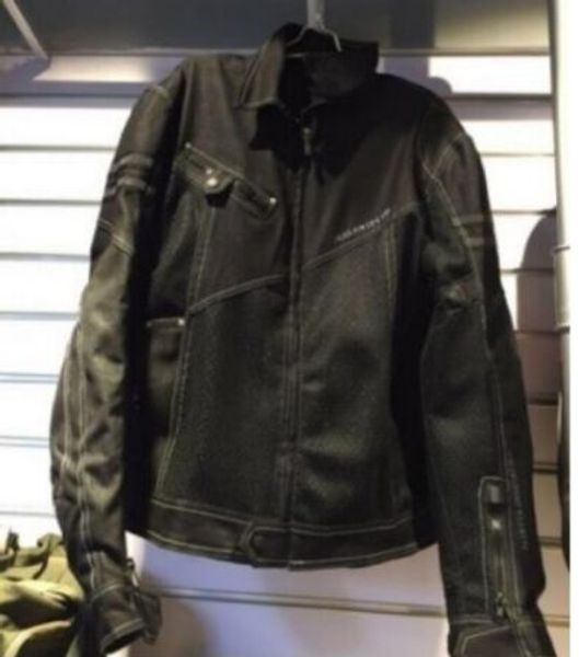 

komine jk006 tessuto denim vestiti giacca da moto auto da corsa giacca di cotone
