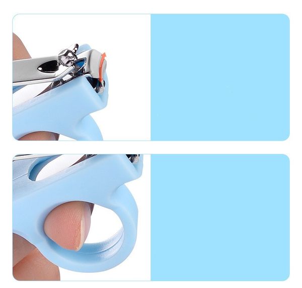 

детские кусачки для ногтей карман finger toe nail clipper cutter триммер для маникюра инструмент дети старики уход за ногтями