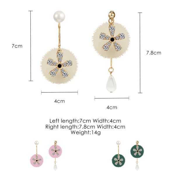 

новый длинный абзац с модифицированными заколками для волос французские серьги женского дизайна в стиле ниши серьги осенне-зимний балет деву, Silver