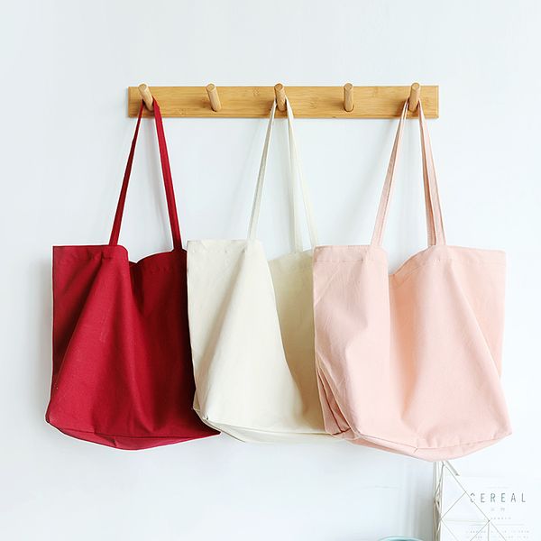 

original new fashion japanese literature ins wind canvas bag women shoulder bag simple canvas