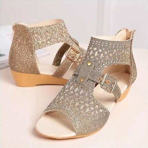 

винтажный женщины сандалии сплошной принт лето обувь женщины большой размер андалов сандалии женщин богемный обувь sandalias хомбре 2020, Black