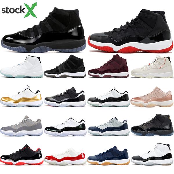 

с бесплатной носка моды 2020 баскетбольные кроссовки мужчин женщин 11 11s огромные серые созвучие 45 шапка платье наследница пасленовые спор, White;red