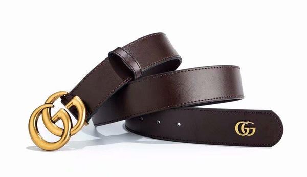 

men belt womens genuine leather black and white color designer cowhide belt for mens luxury belt e z17, Black;brown
