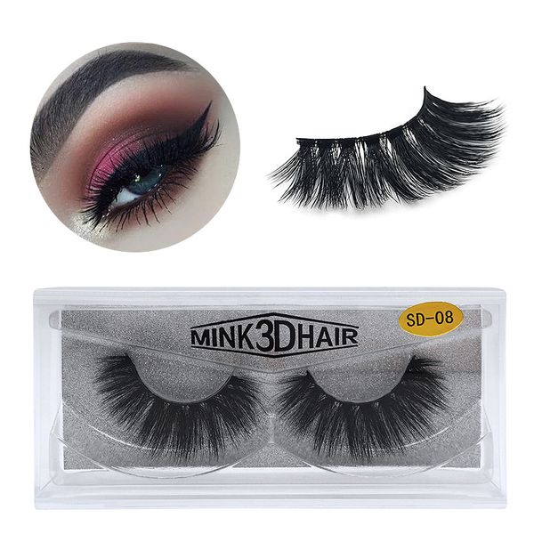 

eye makeup mink false lashes 3d mink eyelashes soft natural thick fake eyelashes 17 styles extension beauty tools