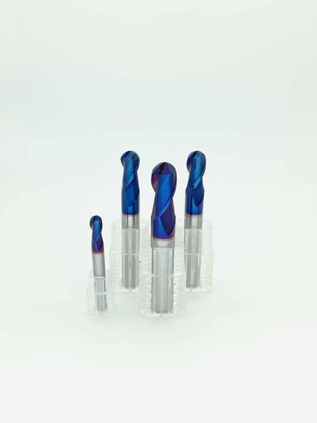 

hrc65 carbide 2flutes ball nose ( for steel