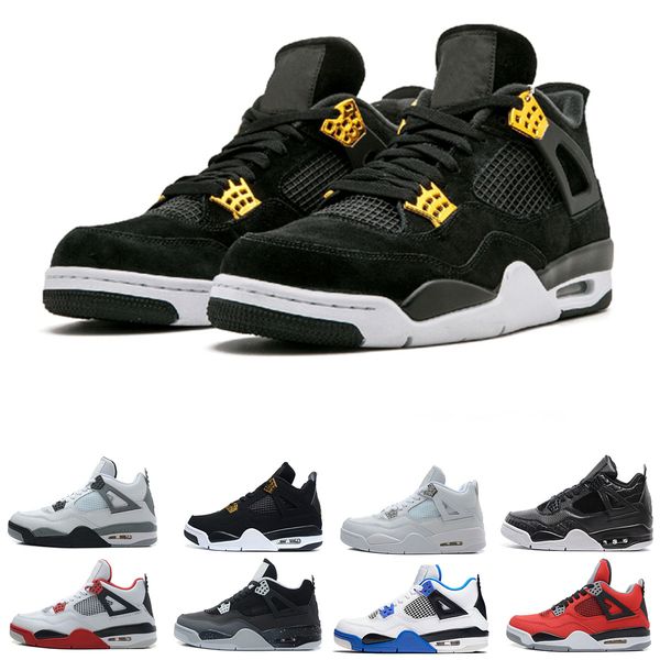 

drop shipping 4 cactus jack basketball shoes for men pure money royalty white cement raptors bred military blue mens sport sneakers trainer