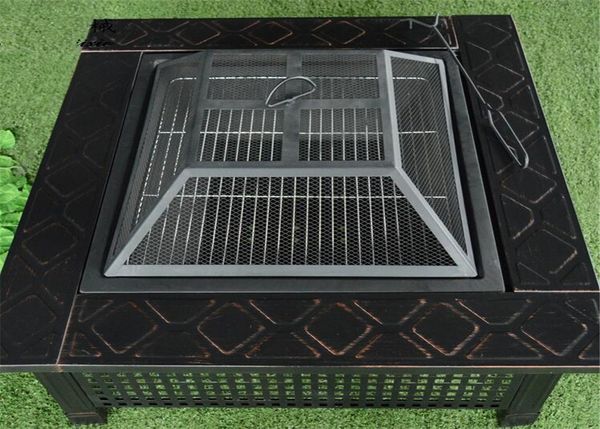 

factory price 34 inch charcoal barbecue grill outdoor wood burning fire bowls