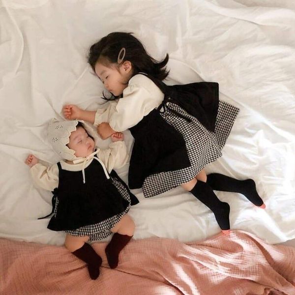 

2020 new baby girls 2 pcs set romper+vest autumn cotton fashion baby girls suits 6-24 month qh912, White