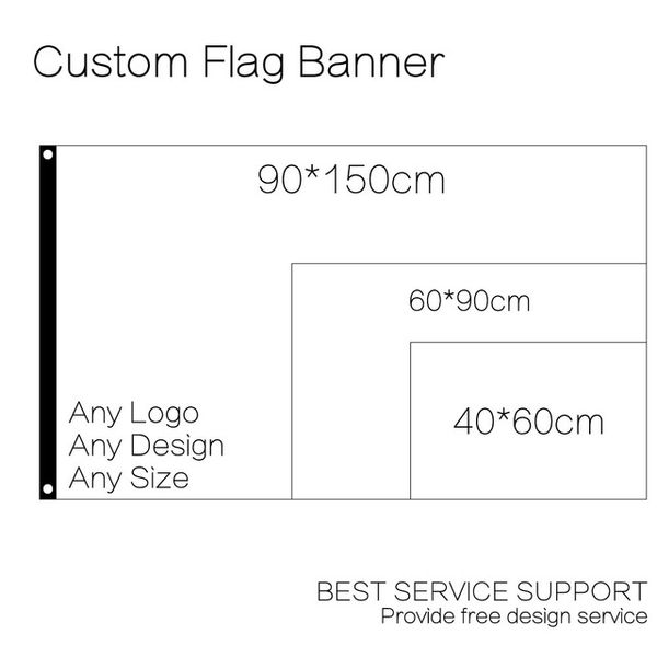 

3x5 feet custom flag and banner any logo any color 100d polyester digital printing w/ shaft cover grommets