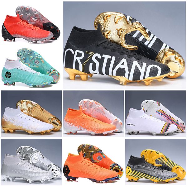 

With bag kid football boot uperfly 6 elite fg occer hoe youth cr7 mercurial uperfly vi 360 men women neymar njr occer cleat